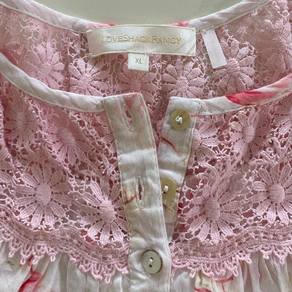 LoveShackFancy Elania Crop Top - Picture 9 of 16
